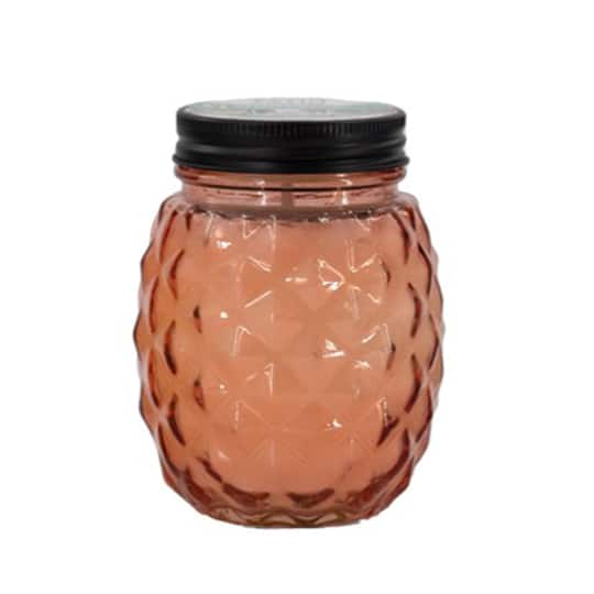 5&#x22; Pink Citronella Jar Candle